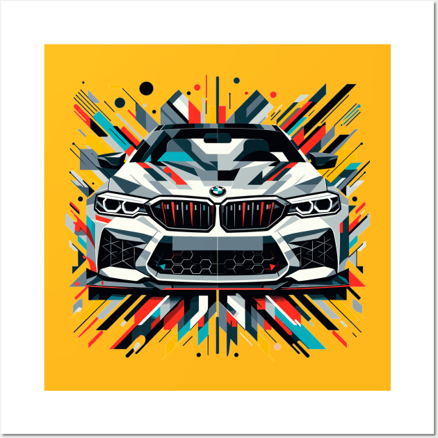 BMW M5 Wall Art by Vehicles-Art